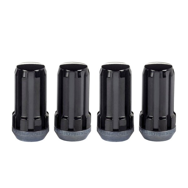 McGard 1/2-20 Tuner Style Cone Seat Lug Nuts-Black 1990-2002 GMC Safari SLT - [2002 2001 2000 1999 1998 1997 1996 1995 1994 1993 1992 1991 1990] - 65340BK