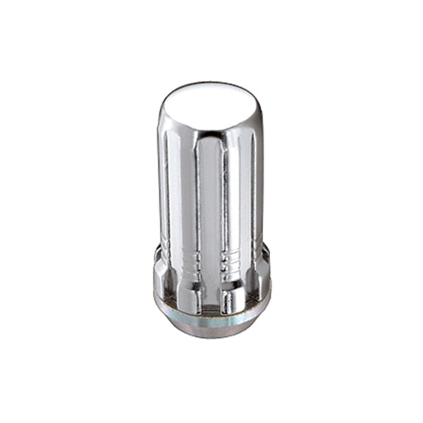 McGard 1/2-20 Tuner Style Cone Seat Lug Nuts-Chrome 1981-1983 Plymouth PB150 Voyager - [1983 1982 1981] - 65340