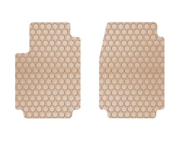 Intro-Tech Hexomat All Weather 2 Piece Front Floor Mat for 1998-2011 Mazda B4000, B3000 [std & extracab] - MZ-170F - (2011 2010 2009 2008 2007 2006 2005 2004 2003 2002 2001 2000 1999 1998)