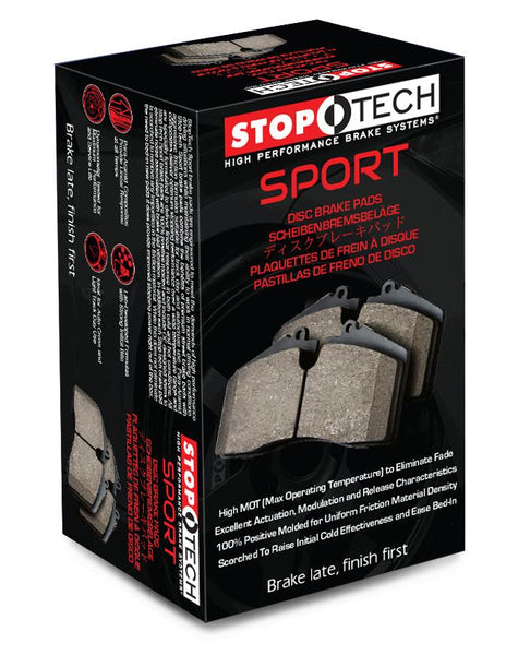 StopTech Front Sport Brake Pads for 1996-1998 Acura RL - 309.05030 - (1998 1997 1996)
