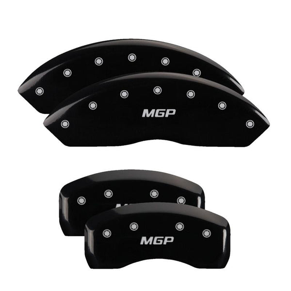 MGP Caliper Covers Front and Rear for 2002-2006 Acura RSX Type-S with 17in Wheels - Black - 39005SMGPBK - (2006 2005 2004 2003 2002)