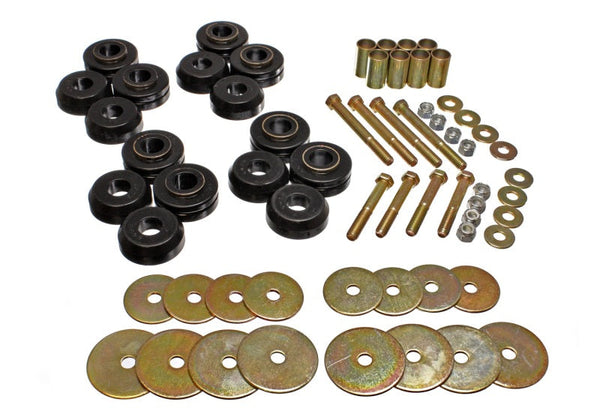 Energy Suspension Body Cab Mount Set 1968-1969 Ford Bronco Roadster - [1969 1968] - 4.4110G