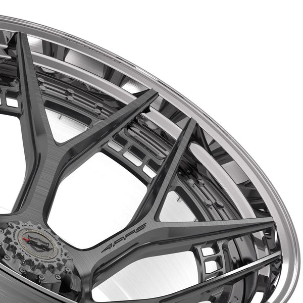 4PLAY 4PF6 Brushed w/ Tinted Clear Center & Polished Barrel Wheels for 1992-2023 GMC Yukon    [] - 24x14 -76 mm - 24"  - (2023 2022 2021 2020 2019 2018 2017 2016 2015 2014 2013 2012 2011 2010 2009 2008 2007 2006 2005)