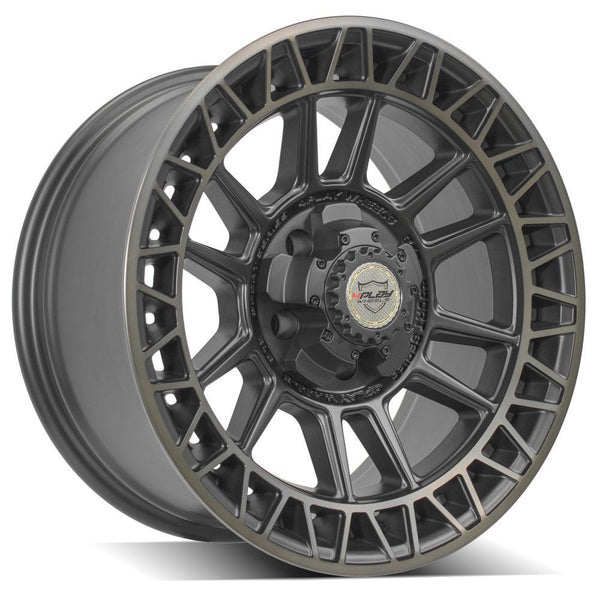 4PLAY 4PS12 Satin Machined w/ Bronze Wheels for 2020-2023 Jeep Gladiator   [] - 18x9 0 mm - 18"  - (2023 2022 2021 2020)