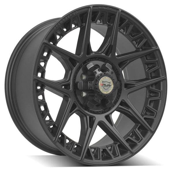 4PLAY 4PS50 Satin Black Wheel Wheels for 2006-2008 Lincoln Mark LT   [] - 20x9 0 mm - 20"  - (2008 2007 2006)