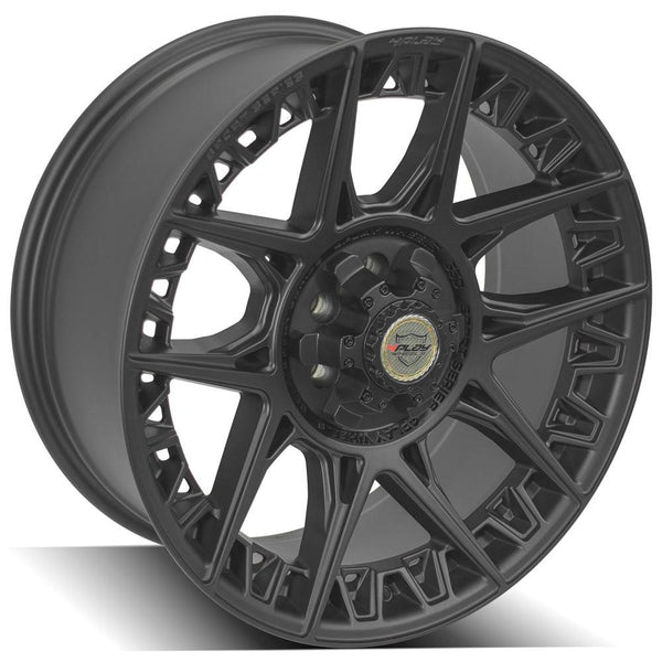 4PLAY 4PS50 Satin Black Wheel Wheels for 2019-2022 GMC SIERRA 1500 [] - 20x9 0 mm - 20"  - (2022 2021 2020 2019)