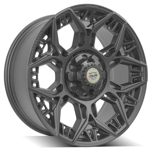 4PLAY 4PS60 Satin Black Wheel Wheels for 2006-2008 Lincoln Mark LT   [] - 20x9 0 mm - 20"  - (2008 2007 2006)