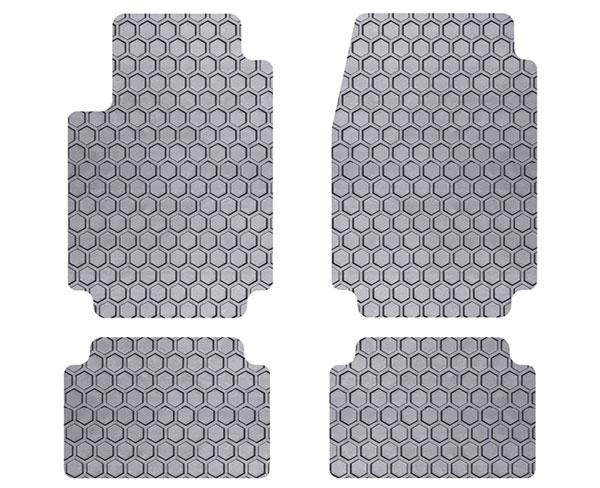 Intro-Tech Hexomat All Weather Front and Rear Floor Mats for 1979-1981 Toyota Supra [Coupe] - TO-137 - (1981 1980 1979)