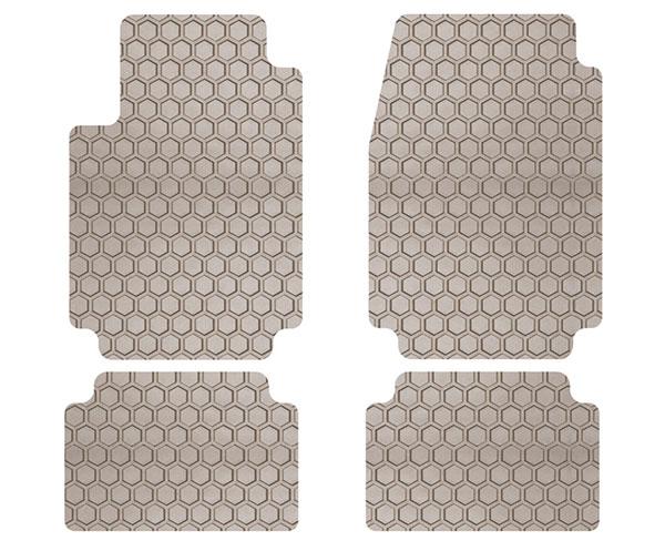 Intro-Tech Hexomat All Weather Front and Rear Floor Mats for 1993-1993 Mazda MX-6 - MZ-144 - (1993)