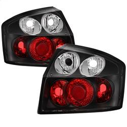 Spyder Auto Euro Style Tail Lights - Black for 2002-2005 Audi A4 Quattro Base - 5000002 - (2005 2004 2003 2002)