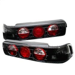 Spyder Auto Euro Style Tail Lights - Black for 1990-1993 Acura Integra Hatchback - 5000156 - (1993 1992 1991 1990)