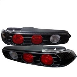 Spyder Auto Euro Style Tail Lights - Black for 1997-2001 Acura Integra GS-R Hatchback - 5000248 - (2001 2000 1999 1998 1997)