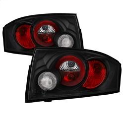 Spyder Auto Euro Style Tail Lights - Black for 2000-2006 Audi TT - 5000408 - (2006 2005 2004 2003 2002 2001 2000)