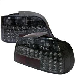 Spyder Auto LED Tail Lights - Smoke for 1995-2001 BMW 750iL - 5000644 - (2001 2000 1999 1998 1997 1996 1995)