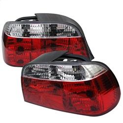 Spyder Auto Crystal Tail Lights - Red Clear for 1995-1995 BMW 740i - 5000651 - (1995)