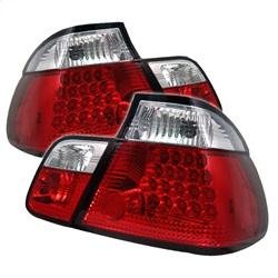 Spyder Auto LED Tail Lights - Red Clear for 1999-1999 BMW 328i Sedan - 5000750 - (1999)