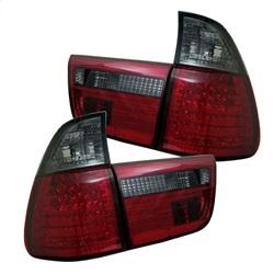 Spyder Auto 4PCS LED Tail Lights - Red Smoke for 2000-2006 BMW X5 - 5000811 - (2006 2005 2004 2003 2002 2001 2000)