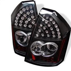 Spyder Auto LED Tail Lights - Black for 2005-2007 Chrysler 300 C - 5000934 - (2007 2006 2005)