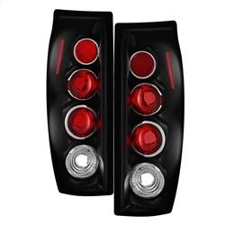 Spyder Auto Euro Style Tail Lights - Black for 2002-2006 Chevrolet Avalanche 1500 - 5001108 - (2006 2005 2004 2003 2002)