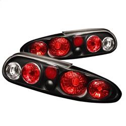 Spyder Auto Euro Style Tail Lights - Black for 1993-2002 Chevrolet Camaro - 5001191 - (2002 2001 2000 1999 1998 1997 1996 1995 1994 1993)