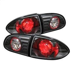 Spyder Auto Euro Style Tail Lights - Black for 1999-2002 Chevrolet Cavalier - 5001245 - (2002 2001 2000 1999)