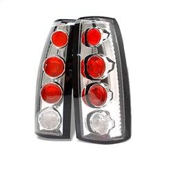 Spyder Auto Euro Style Tail Lights - Chrome for 1988-1998 Chevrolet K1500 - 5001290 - (1998 1997 1996 1995 1994 1993 1992 1991 1990 1989 1988)