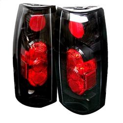 Spyder Auto G2 Euro Style Tail Lights - Black for 1988-1998 Chevrolet C1500 - 5001320 - (1998 1997 1996 1995 1994 1993 1992 1991 1990 1989 1988)