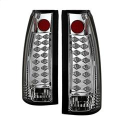 Spyder Auto LED Tail Lights - Chrome for 1992-1994 GMC Jimmy - 5001368 - (1994 1993 1992)