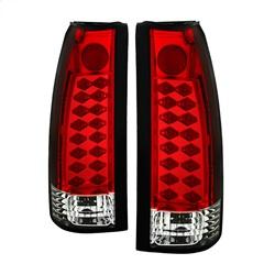 Spyder Auto LED Tail Lights - Red Clear for 1992-1992 GMC C2500 Suburban SLE - 5001375 - (1992)