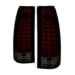 Spyder Auto LED Tail Lights - Red Smoke for 1988-1998 Chevrolet K2500 - 5001382 - (1998 1997 1996 1995 1994 1993 1992 1991 1990 1989 1988)