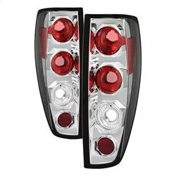 Spyder Auto Euro Style Tail Lights - Chrome for 2004-2012 GMC Canyon - 5001429 - (2012 2011 2010 2009 2008 2007 2006 2005 2004)