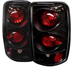 Spyder Auto Euro Style Tail Lights - Black for 2000-2000 Chevrolet Tahoe Base - 5001498 - (2000)