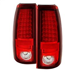 Spyder Auto LED Tail Lights - Red Clear for 2007-2007 GMC Sierra 2500 HD Classic Fleetside - 5001740 - (2007)