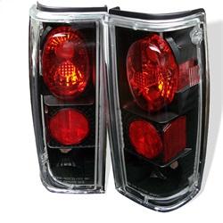 Spyder Auto Euro Style Tail Lights - Black for 1991-1994 Oldsmobile Bravada - 5001832 - (1994 1993 1992 1991)