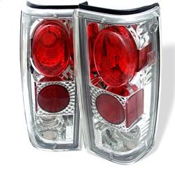 Spyder Auto Euro Style Tail Lights - Chrome for 1991-1993 GMC Sonoma - 5001849 - (1993 1992 1991)