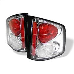 Spyder Auto Euro Style Tail Lights - Chrome for 1994-2004 Chevrolet S10 - 5001894 - (2004 2003 2002 2001 2000 1999 1998 1997 1996 1995 1994)