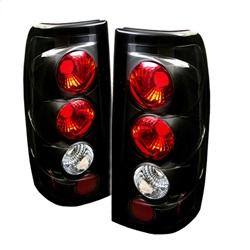 Spyder Auto Euro Style Tail Lights G2 Version - Black for 2002-2002 Chevrolet Silverado 1500 Base Fleetside - 5002013 - (2002)