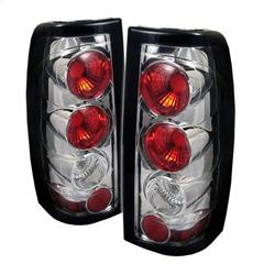 Spyder Auto Euro Style Tail Lights G2 Version - Chrome for 2001-2001 GMC Sierra 1500 SLE Fleetside - 5002020 - (2001)