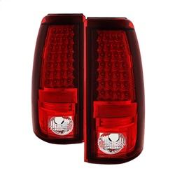 Spyder Auto LED Tail Lights - Red Clear for 2007-2007 GMC Sierra 2500 HD Classic Fleetside - 5002068 - (2007)