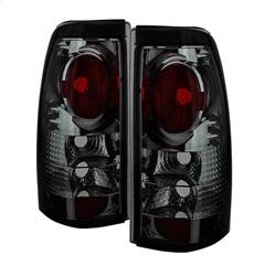 Spyder Auto Euro Style Tail Lights - Smoke for 2001-2006 GMC Sierra 2500 HD Fleetside - 5002099 - (2006 2005 2004 2003 2002 2001)