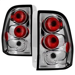 Spyder Auto Euro Style Tail Lights - Chrome for 2002-2006 Chevrolet Trailblazer EXT - 5002198 - (2006 2005 2004 2003 2002)