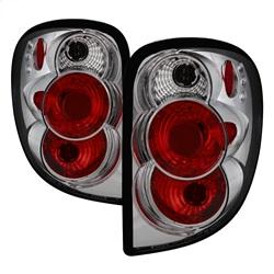 Spyder Auto Euro Style Tail Lights - Chrome for 2001-2007 Dodge Grand Caravan - 5002228 - (2007 2006 2005 2004 2003 2002 2001)