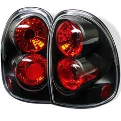 Spyder Auto Euro Style Tail Lights - Black for 1997-1997 Plymouth Voyager Base - 5002235 - (1997)