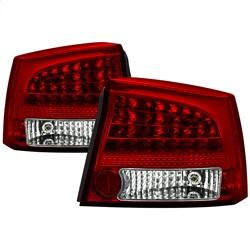 Spyder Auto LED Tail Lights - Red Clear for 2006-2008 Dodge Charger - 5002297 - (2008 2007 2006)