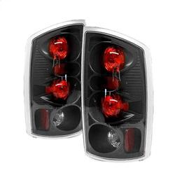 Spyder Auto Euro Style Tail Lights - Black for 2005-2006 Dodge Ram 1500 - 5002525 - (2006 2005)