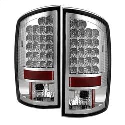 Spyder Auto LED Tail Light - Chrome for 2005-2006 Dodge Ram 1500 - 5002563 - (2006 2005)