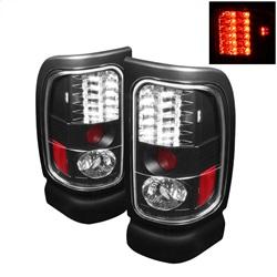 Spyder Auto LED Tail Lights - Black for 1994-2002 Dodge Ram 2500 - 5002693 - (2002 2001 2000 1999 1998 1997 1996 1995 1994)