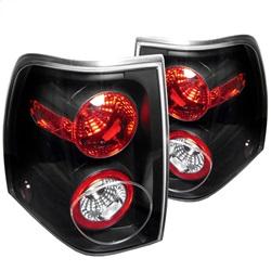 Spyder Auto Euro Style Tail Lights - Black for 2003-2006 Ford Expedition - 5002792 - (2006 2005 2004 2003)