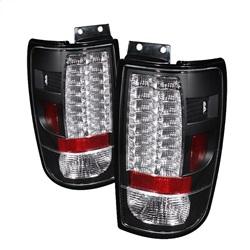 Spyder Auto Version 2 LED Tail Lights - Black for 1997-2002 Ford Expedition - 5002853 - (2002 2001 2000 1999 1998 1997)