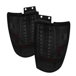 Spyder Auto Version 2 LED Tail Lights - Smoke for 1997-2002 Ford Expedition - 5002891 - (2002 2001 2000 1999 1998 1997)